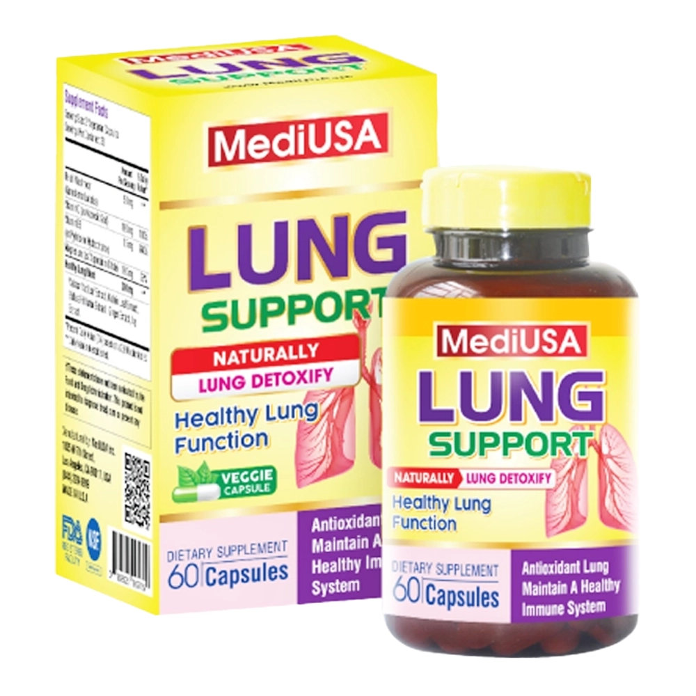 Lung Support MediUSA 60 viên