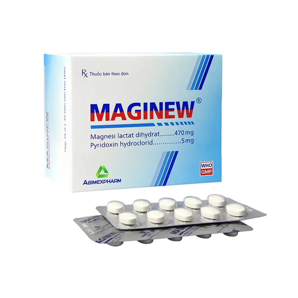 Maginew Agimexpharm 10 vỉ x 10 viên