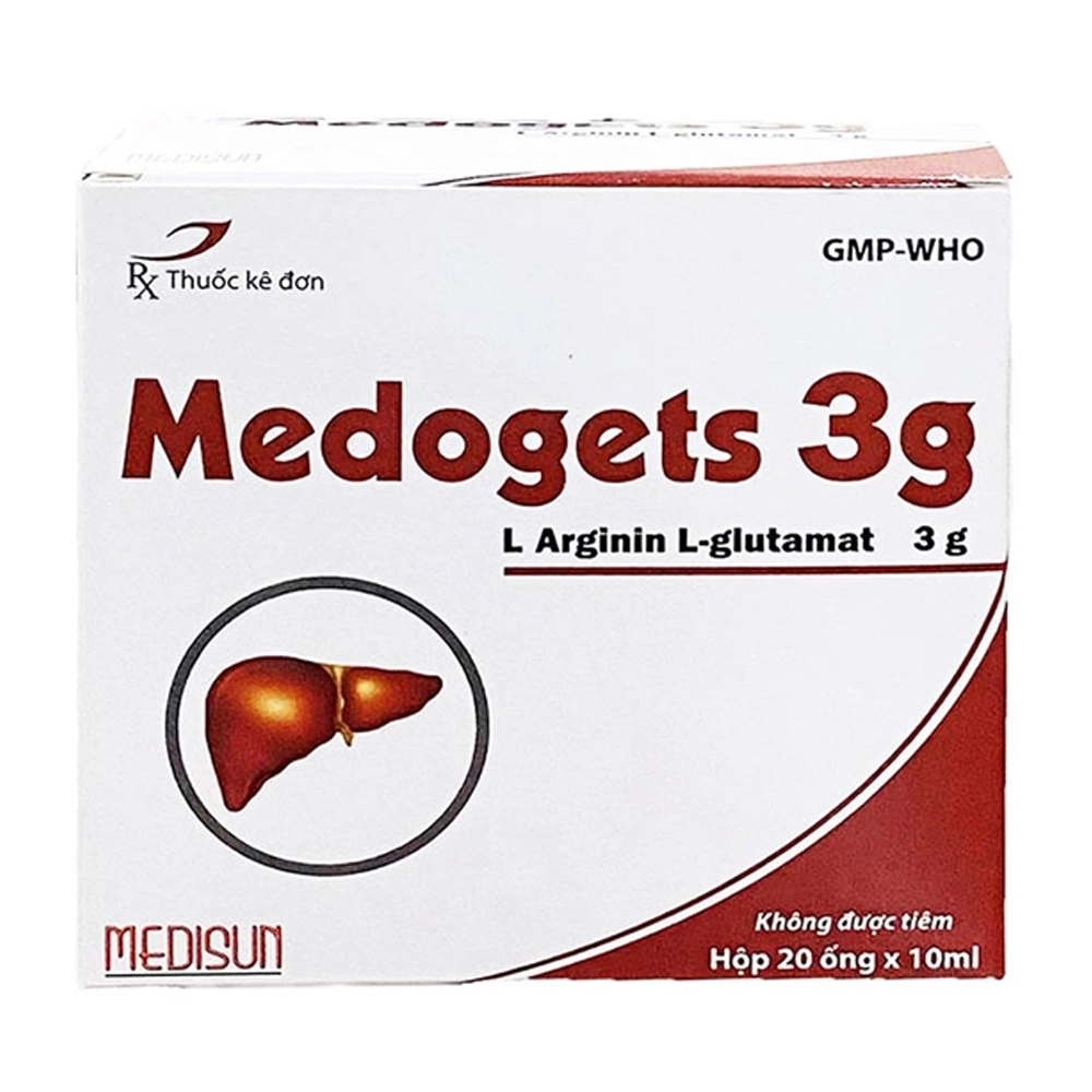 Medogets 3g Medisun hộp 20 ống