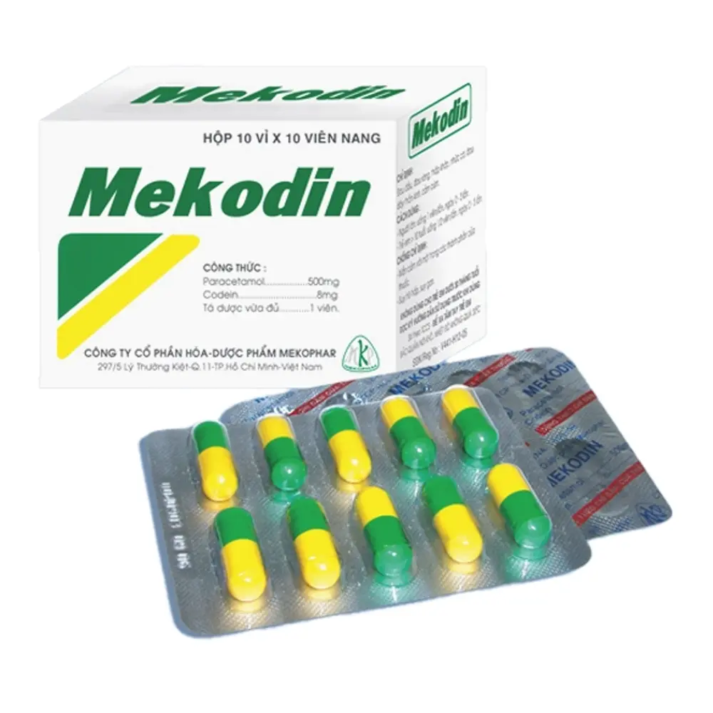 Mekodin Mekophar 10 vỉ x 10 viên