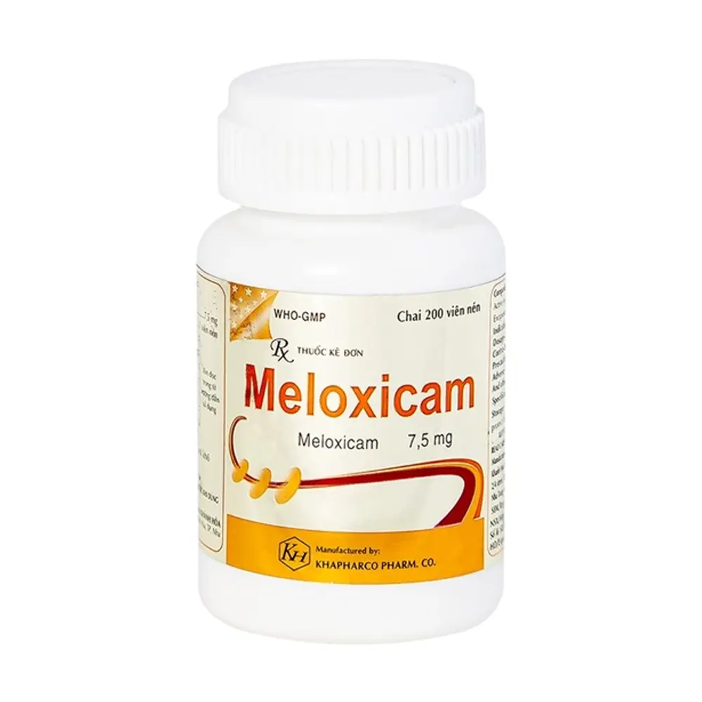 Meloxicam 7.5 mg Khapharco chai 200 viên