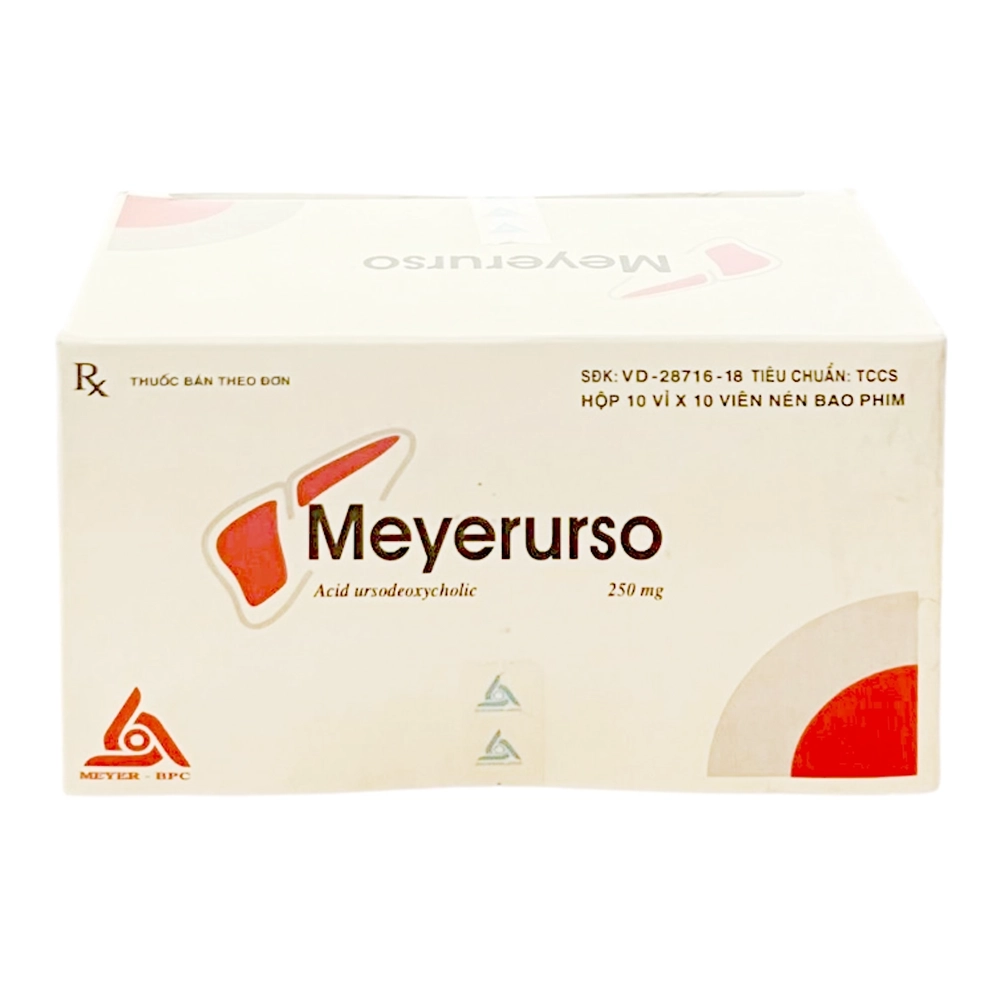 Meyerurso 250mg Meyer-BPC 10 vỉ x 10 viên