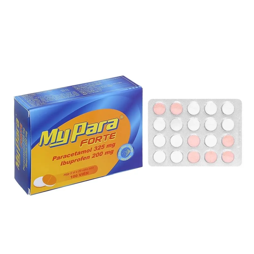 MyPara Forte S.P.M 5 vỉ x 20 viên