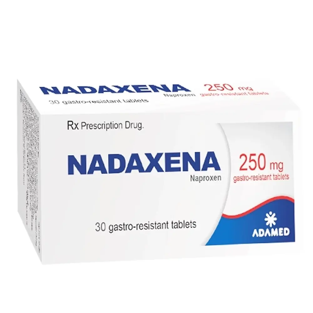Nadaxena 250 mg Adamed 3 vỉ x 10 viên