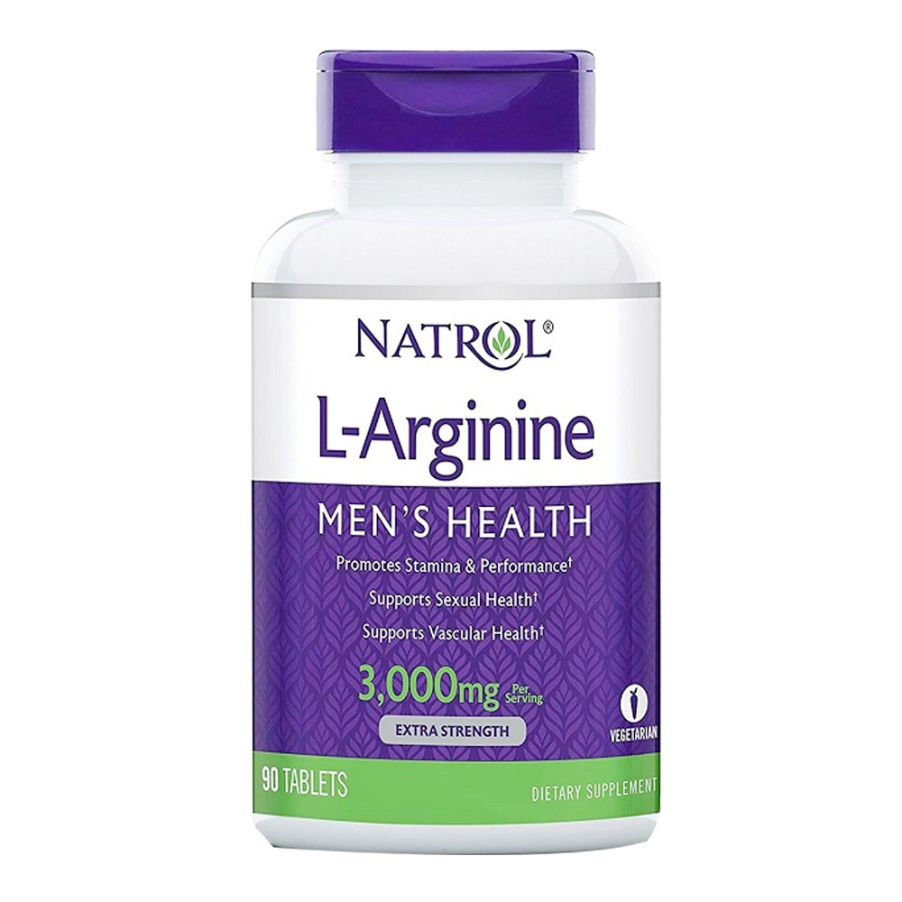 Natrol L-Arginine 3000mg, Chai 90 viên