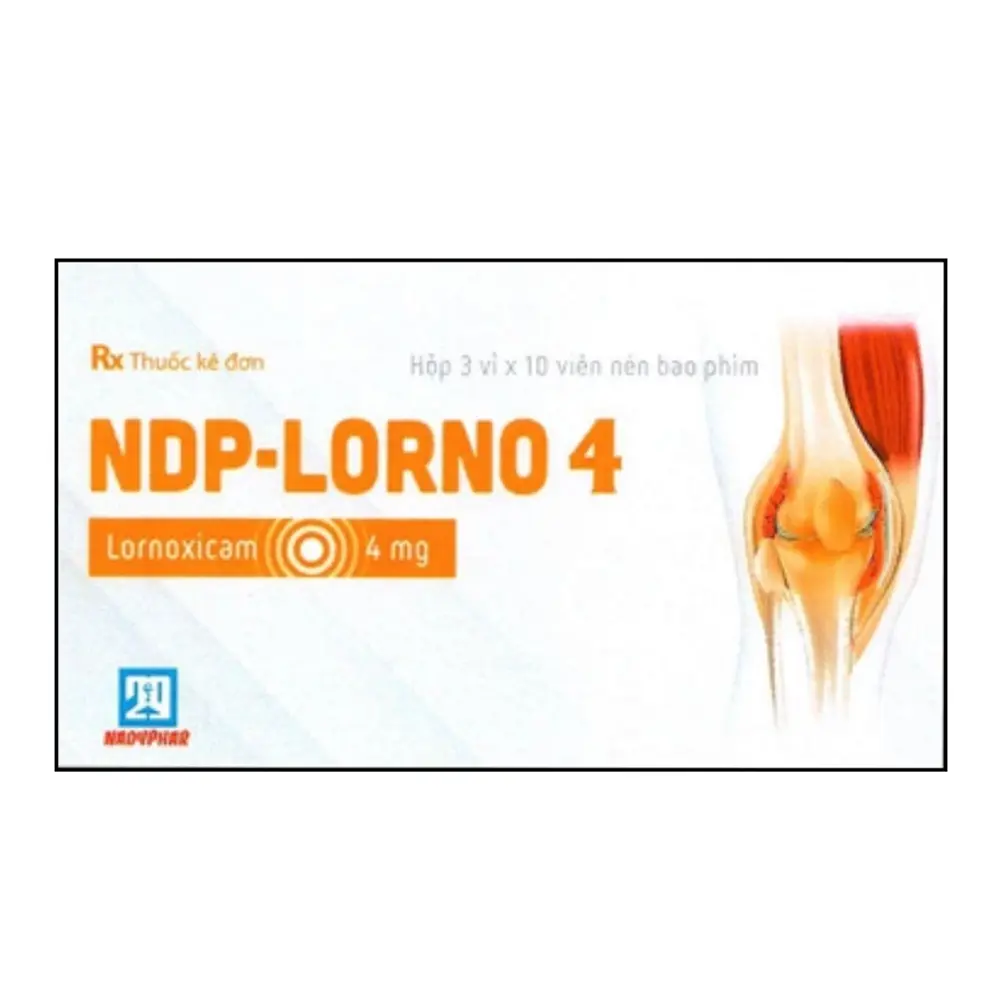 NDP-Lorno 4 Nadyphar 3 vỉ x 10 viên