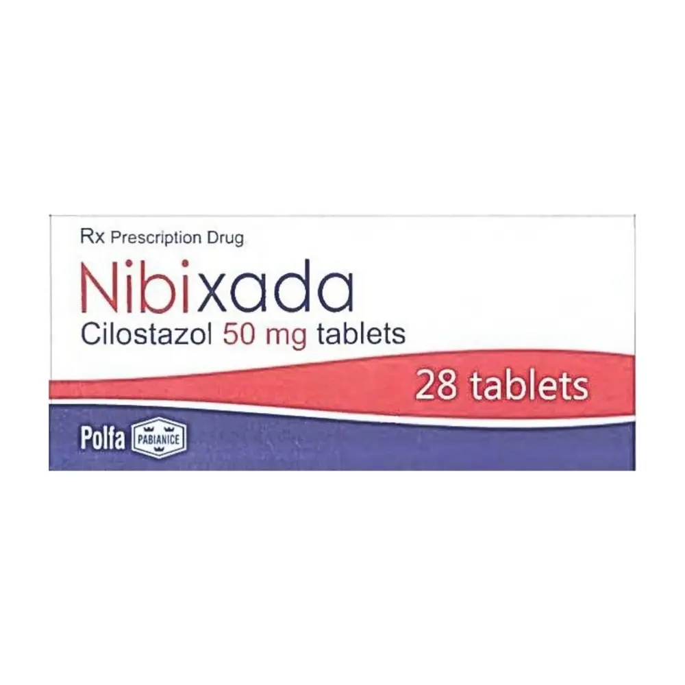 Nibixada 50 mg (Cilostazol 50 mg) Adamed 2 vỉ x 14 viên