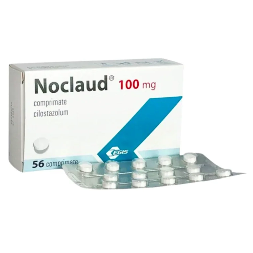 Noclaud 100mg (Cilostazol 100mg) Egis 4 vỉ x 14 viên
