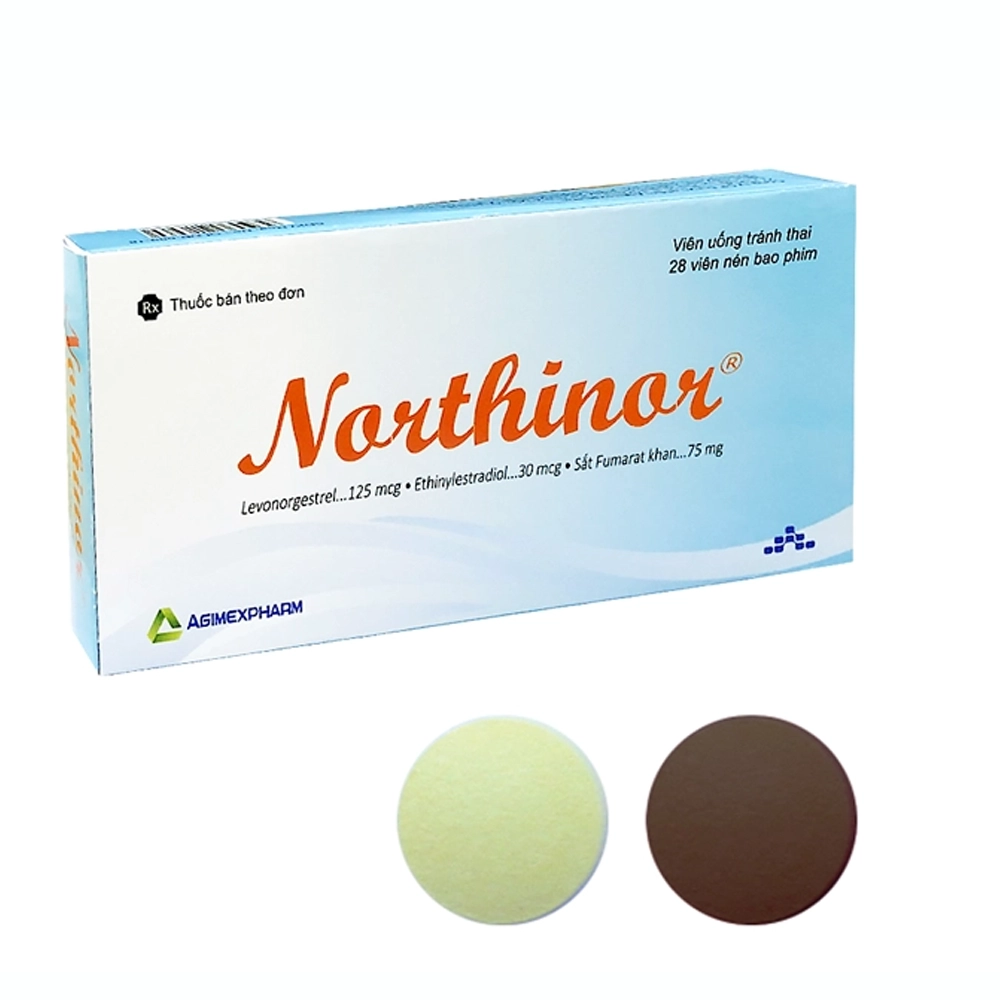 Northinor Agimexpharm 1 vỉ x 28 viên