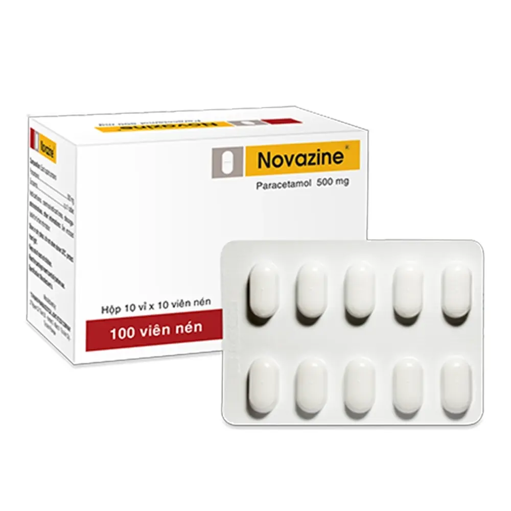 Novazine 500 mg TV.Pharm 10 vỉ x 10 viên