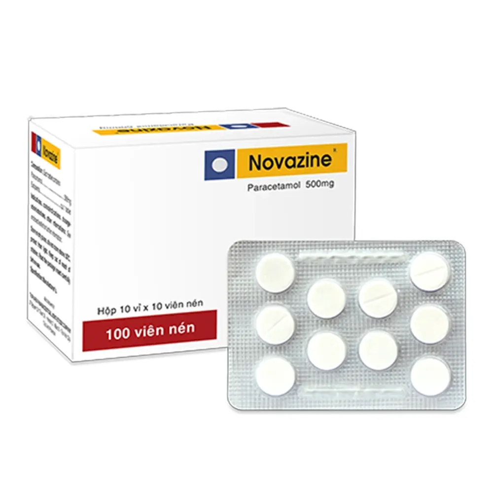 Novazine 500 mg TV.Pharm 10 vỉ x 10 viên