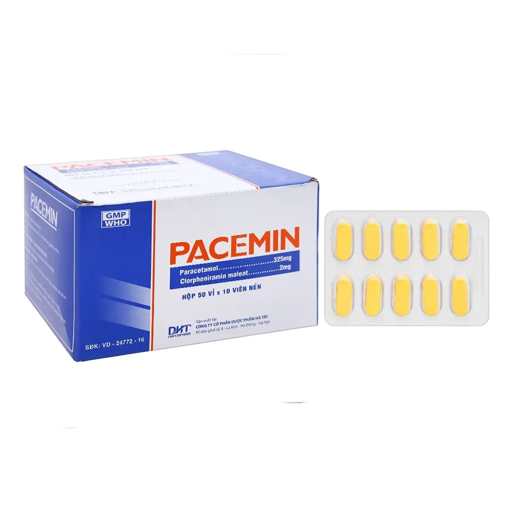 Pacemin Hà Tây 50 vỉ x 10 viên