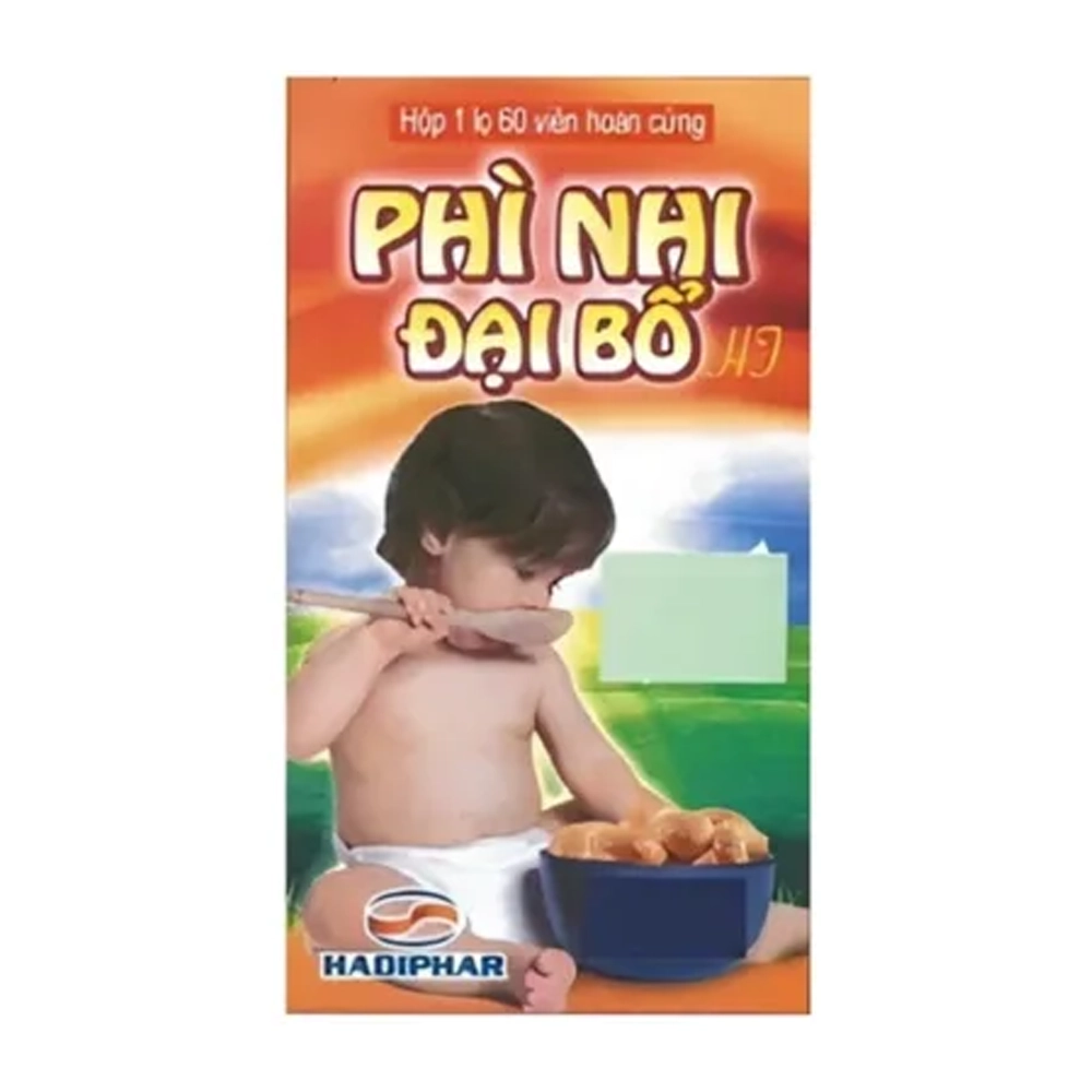 Phì nhi đại bổ-HT Hadiphar lọ 60 viên