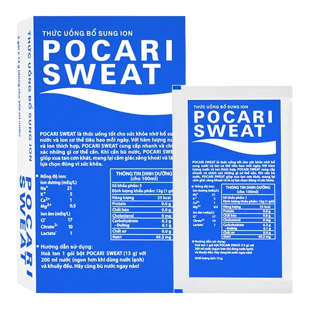 Pocari Sweat Hộp 5 gói x 13g