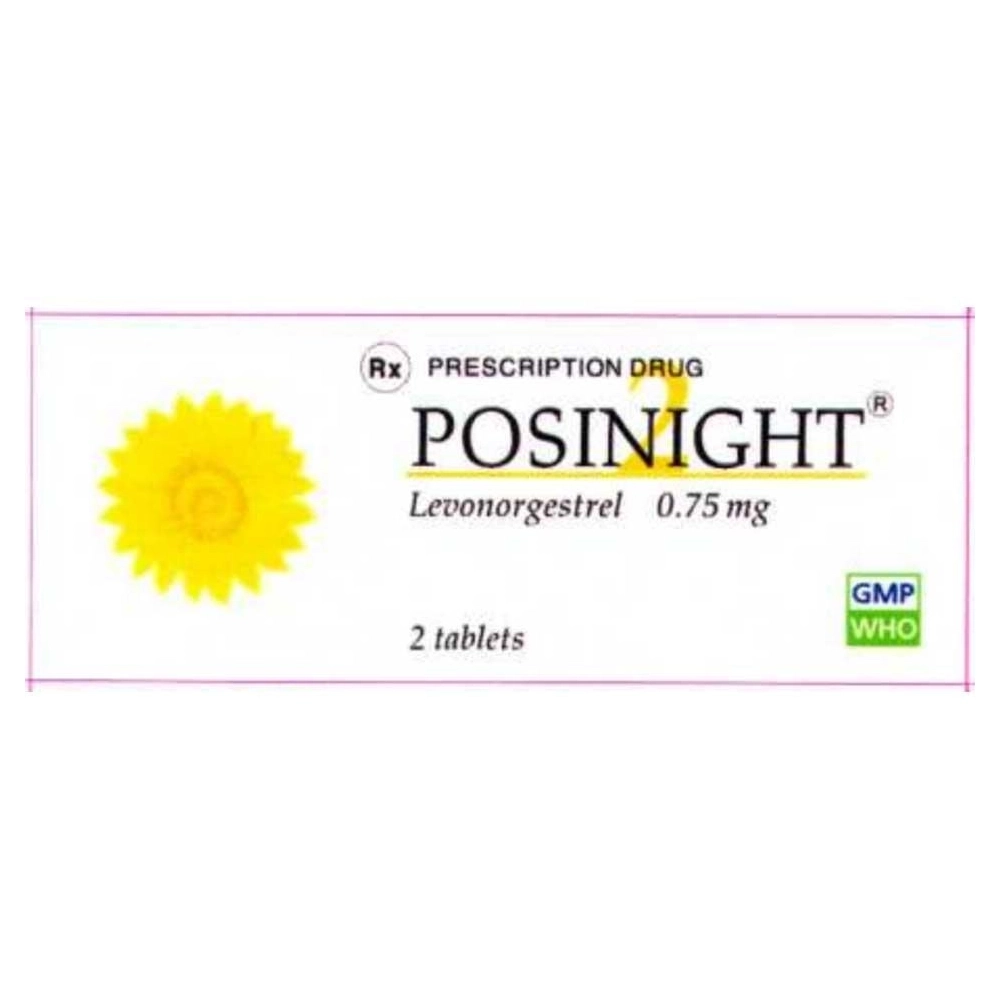 Posinight 0.75mg Agimexpharm 1 vỉ x 2 viên