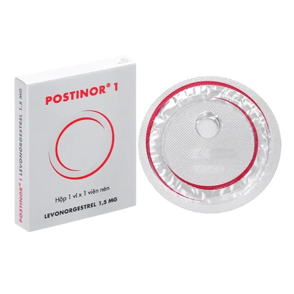 Postinor 1 Gedeon Richter 1 vỉ x 1 viên