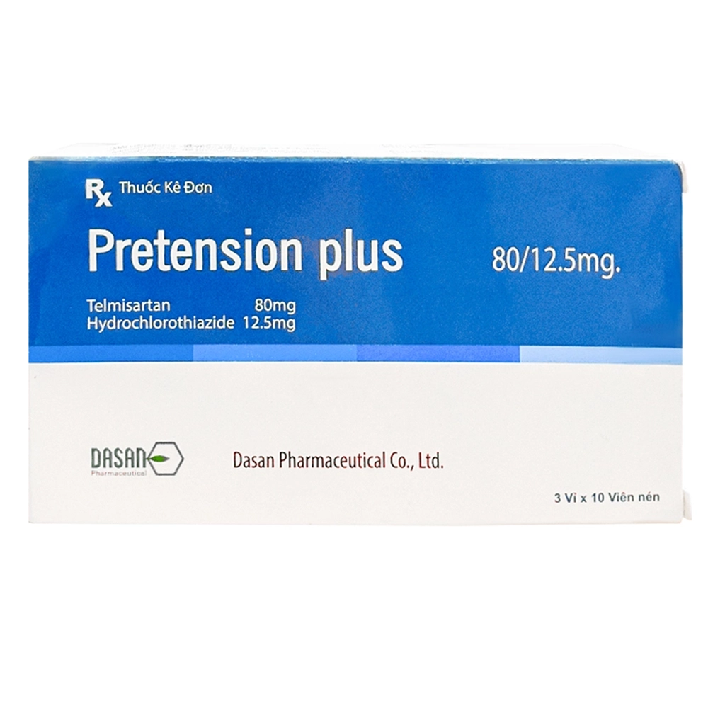 Pretension Plus Dasan 3 vỉ x 10 viên