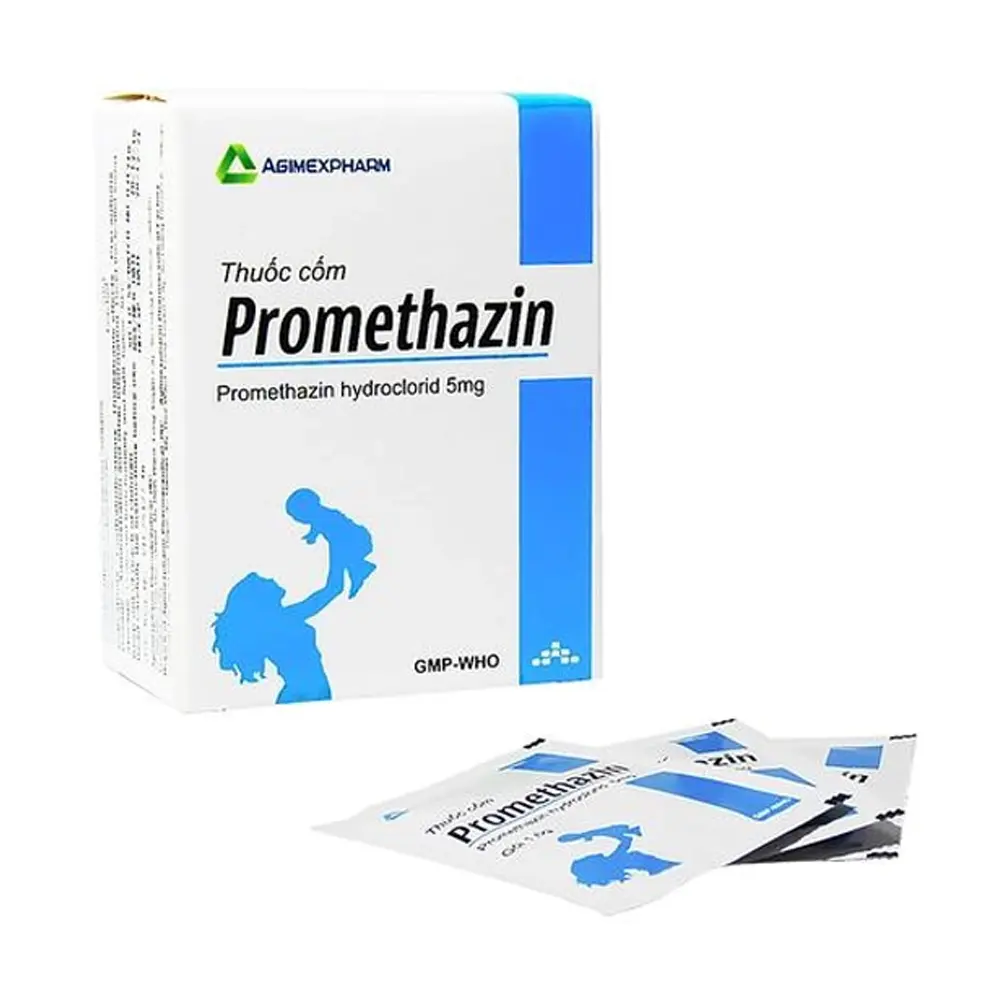 Promethazin 5mg Agimexpharm 30 gói x 1.6g