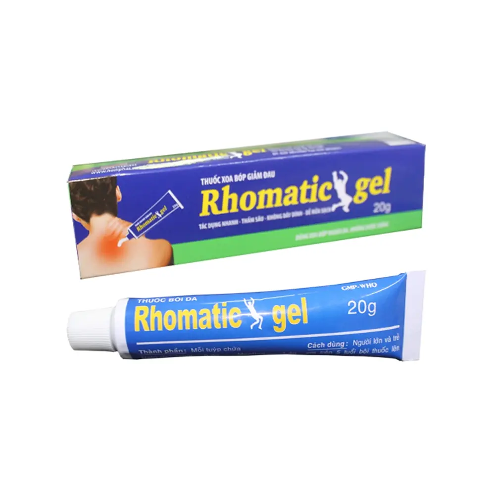 Rhomatic Gel Hadiphar 1 tuýp x 20g
