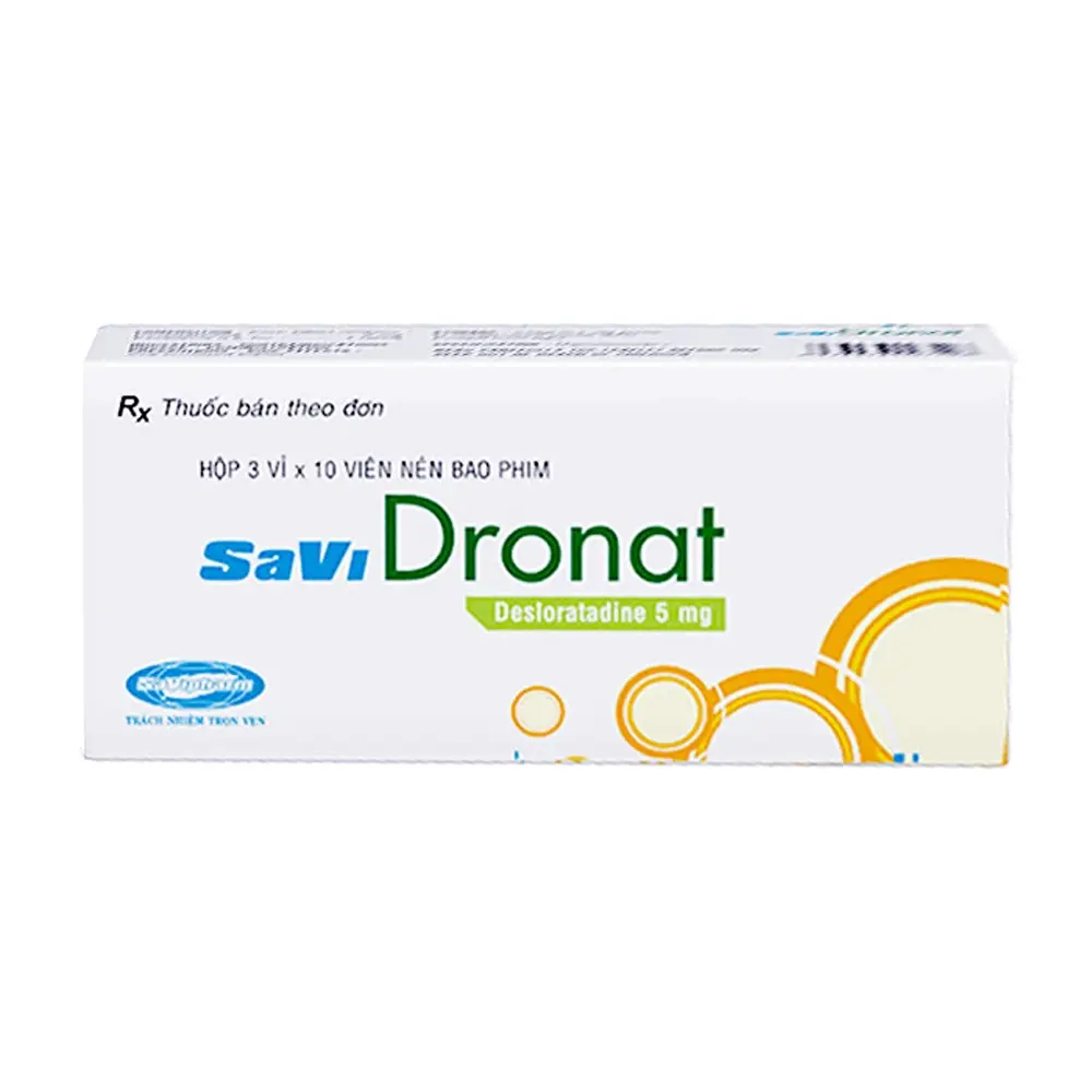 SaViDronat 5mg Savi 3 vỉ x 10 viên