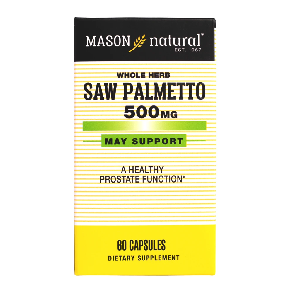 Mason Natural Saw Palmetto 500mg 60 viên - 2