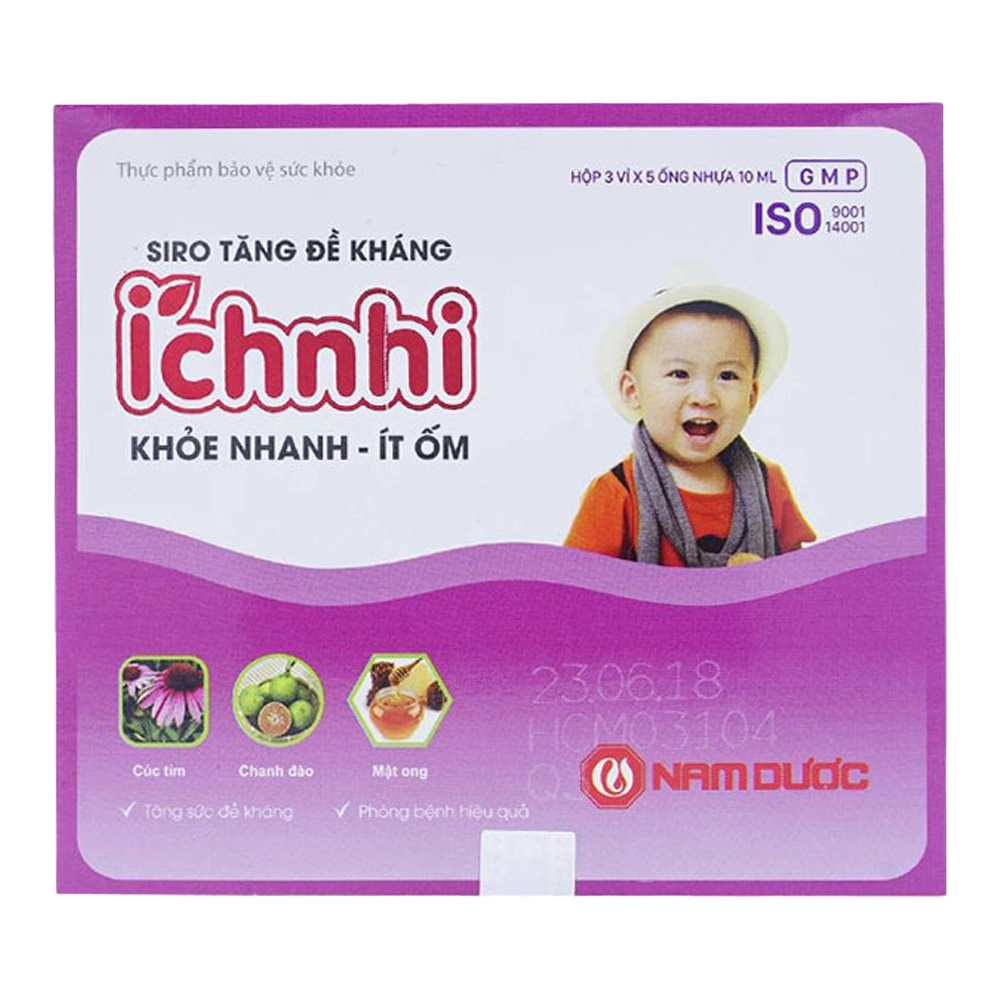 Siro Tăng Đề Kháng Ích Nhi 15 ống