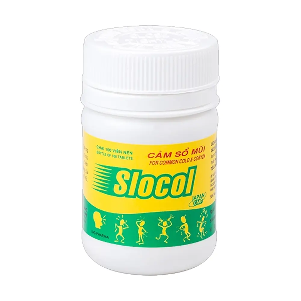 Slocol DHG chai 100 viên