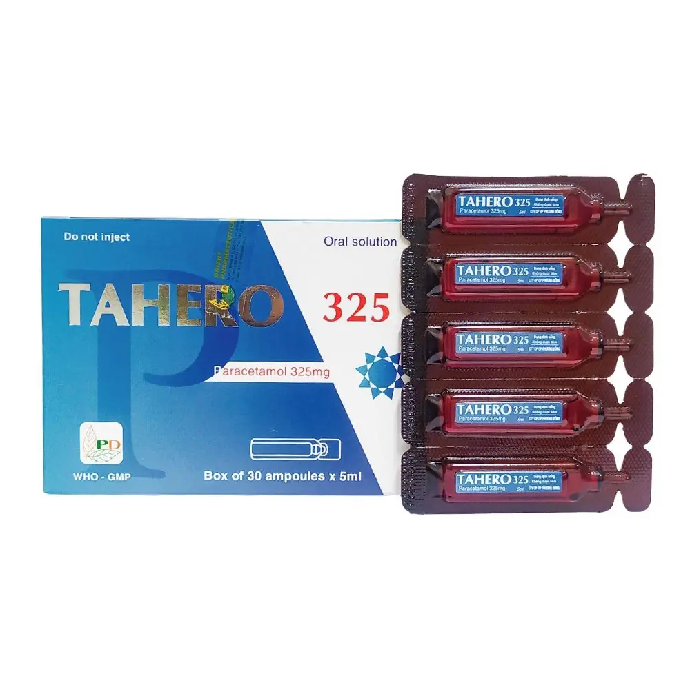Tahero 325 Phương Đông hộp 30 ống x 5ml