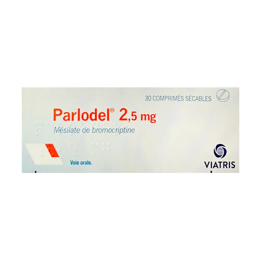 Parlodel 2.5 mg Viatris 3 vỉ x 10 viên