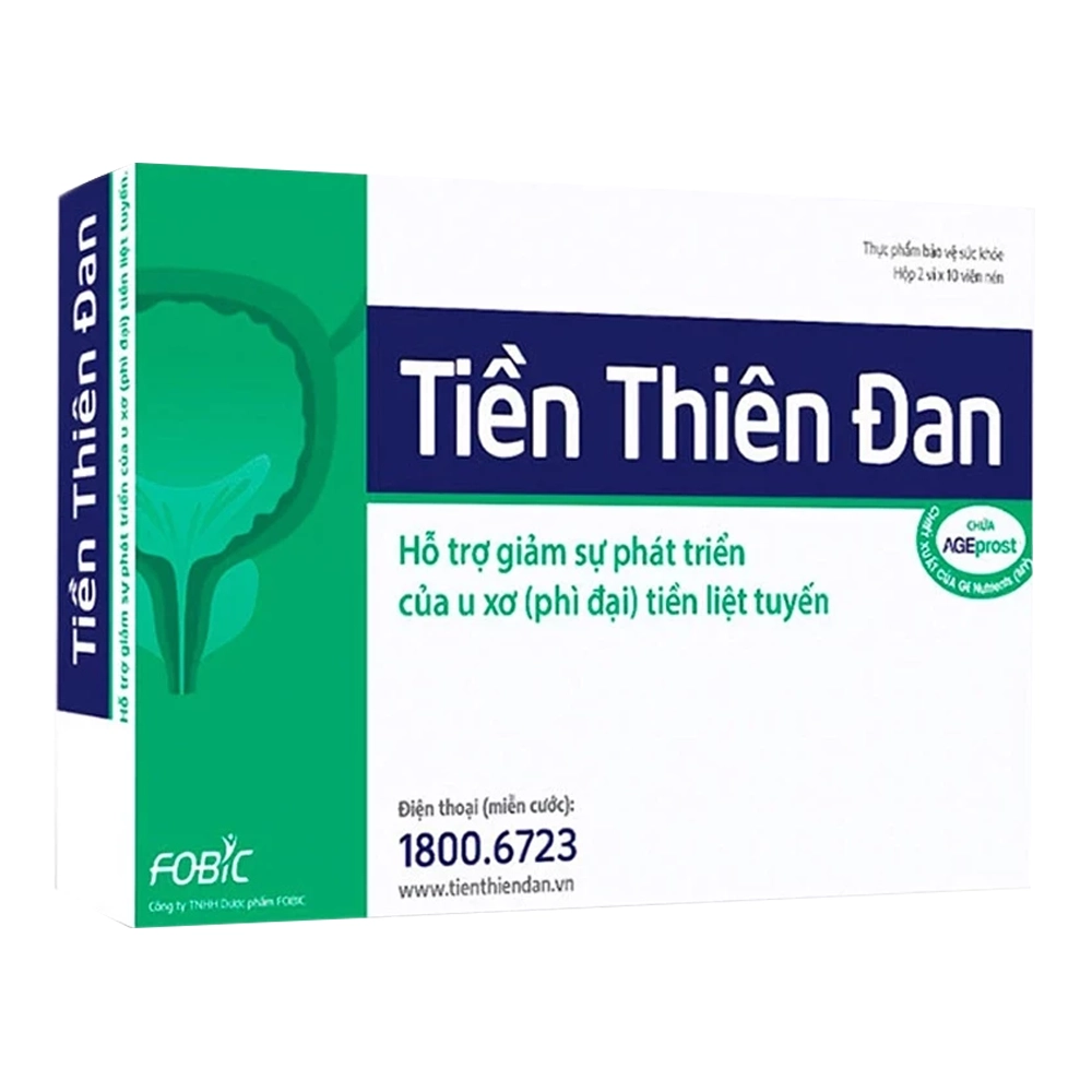 Tiền Thiên Đan 2 vỉ x 10 viên