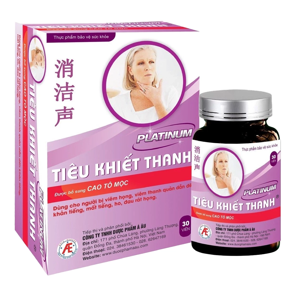 Tiêu Khiết Thanh Platinum 30 viên