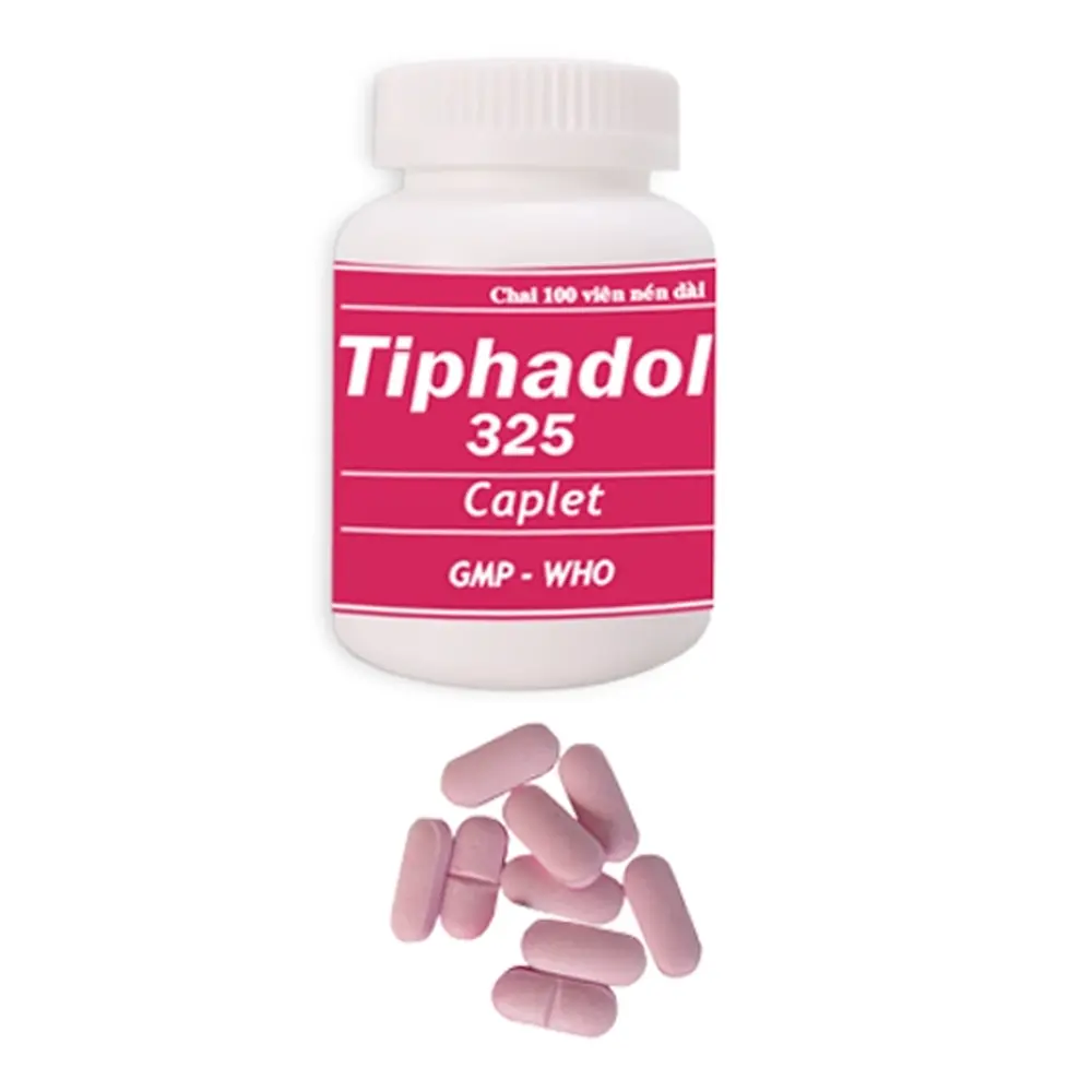 Tiphadol 325 Tipharco chai 100 viên
