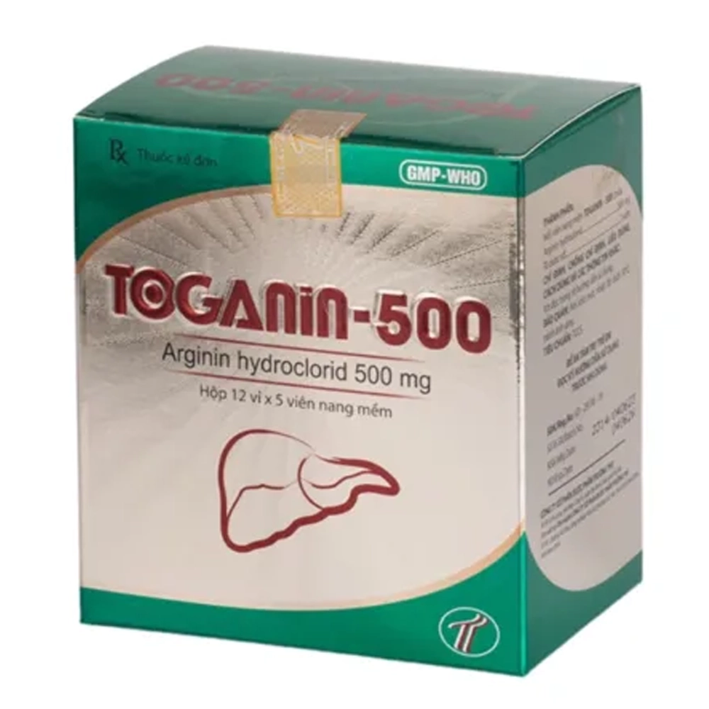 Toganin-500 Trường Thọ 12 vỉ x 5 viên