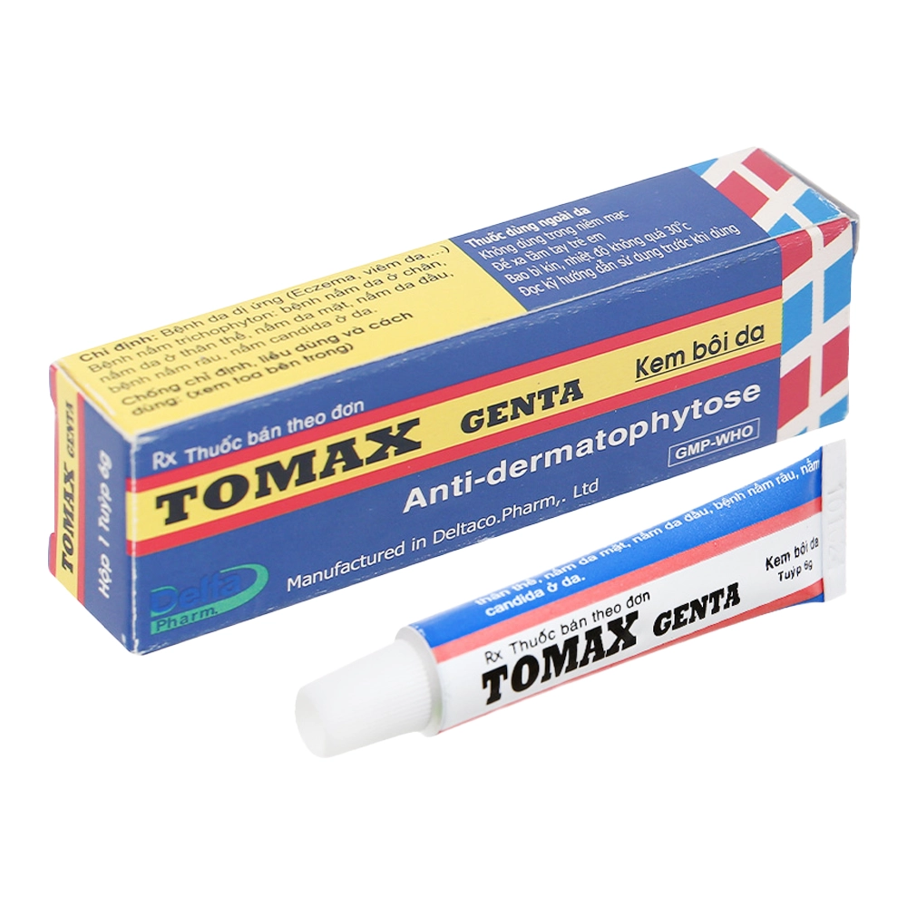 Tomax Genta Deltapham Hộp 1 tuýp x 6g