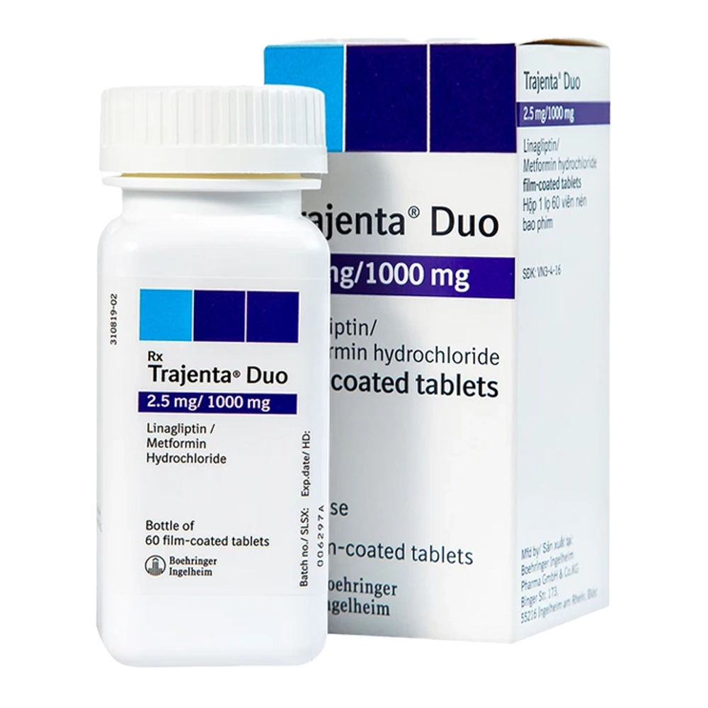 Trajenta Duo 2.5mg/1000mg Boehringer - 1
