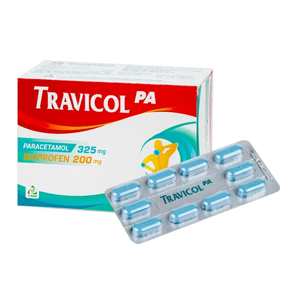 Travicol PA TV.Pharm 10 vỉ x 10 viên