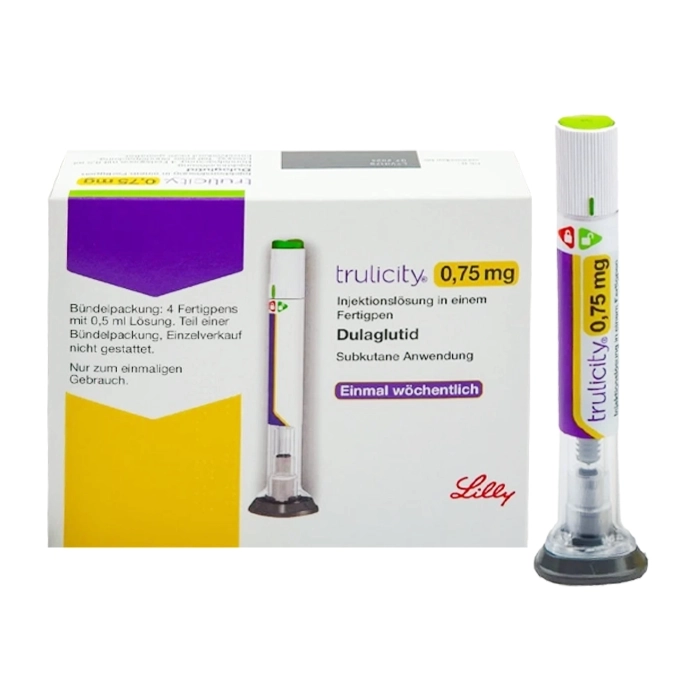 Trulicity 0.75mg/0.5ml Lilly, Hộp 4 bút