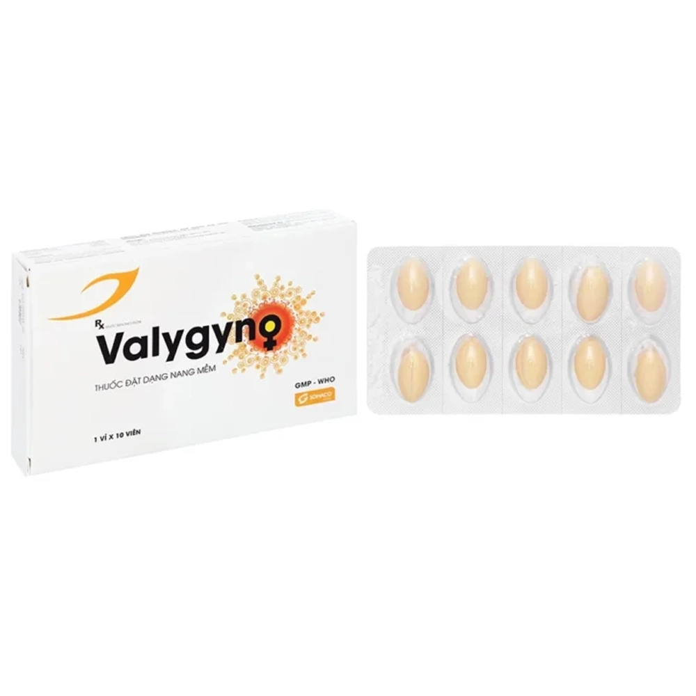 Valygyno Sohaco 1 vỉ x 10 viên