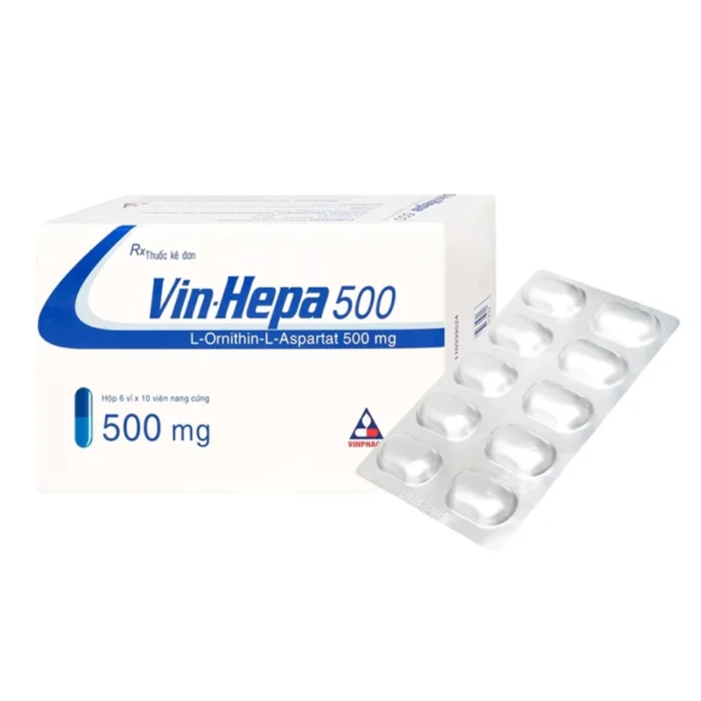 Vin-Hepa 500 Vinphaco 6 vỉ x 10 viên