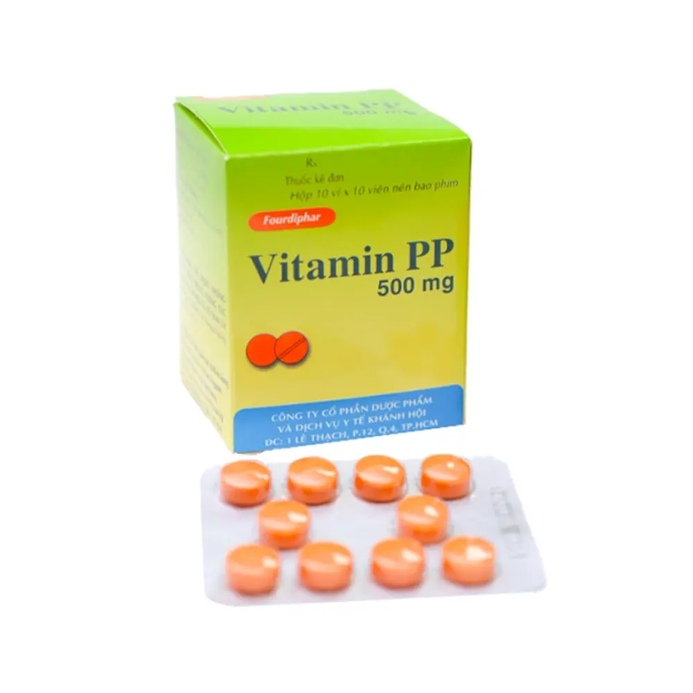 Vitamin PP Thành Nam 10 vỉ x 10 viên