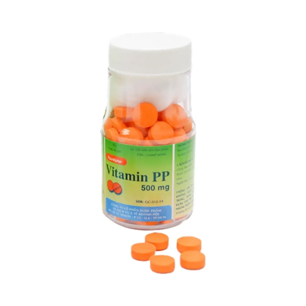 Vitamin PP Thành Nam lọ 100 viên