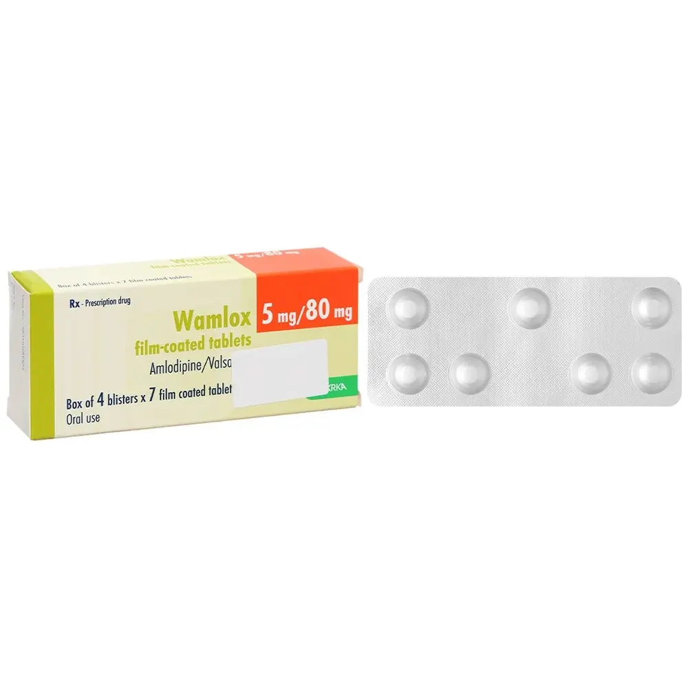 Wamlox 5 mg/80 mg KRKA 28 viên