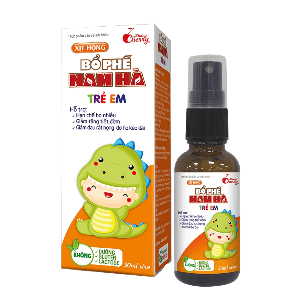 Xịt Họng Bổ Phế Nam Hà Trẻ Em 30ml