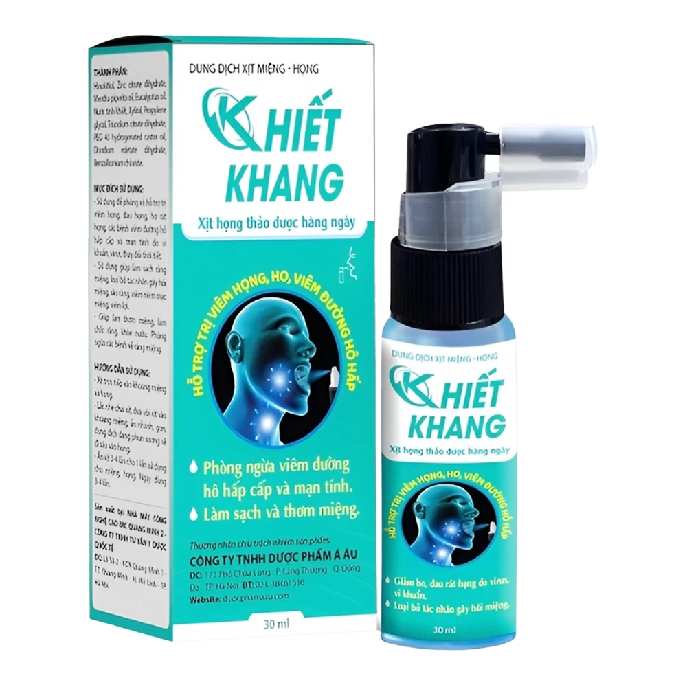 Xịt Họng Khiết Khang 30ml