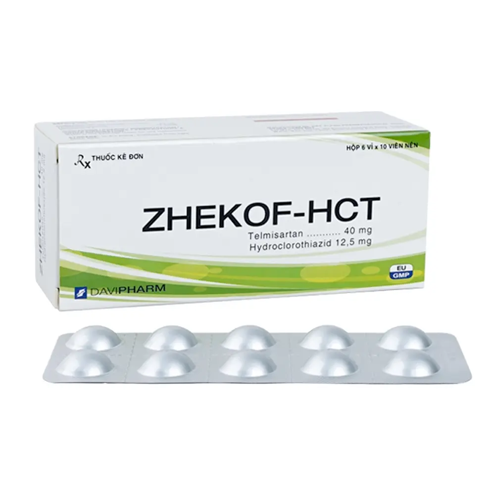 ZHEKOF-HCT Davipharm 6 vỉ x 10 viên