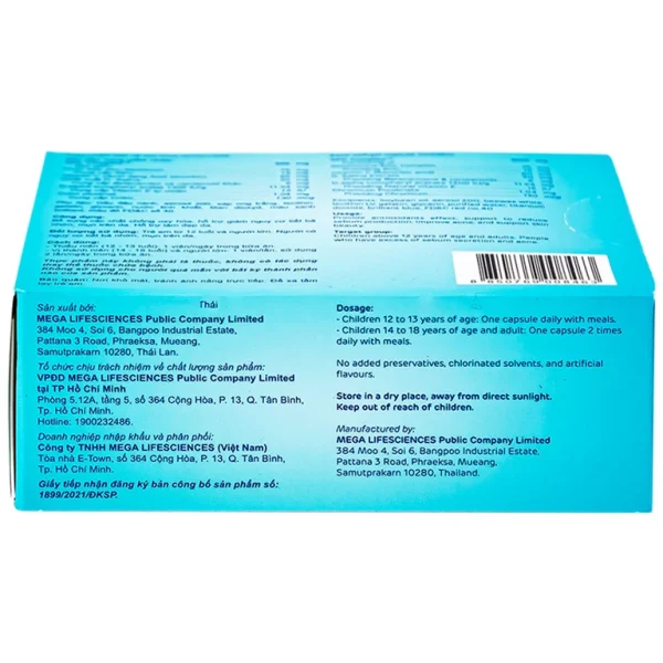 Thực phẩm bảo vệ sức khỏe Acnacare