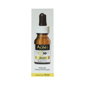Dung dịch Acnes C10 Rohto mờ sẹo, thâm, hỗ trợ giảm nám, tàn nhang (15ml)
