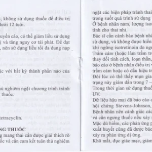 Thuốc Acnotin 10mg MEGA We care điều trị mụn trứng cá nặng (3 vỉ x 10 viên)