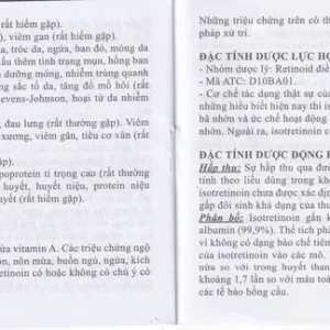 Thuốc Acnotin 10mg MEGA We care điều trị mụn trứng cá nặng (3 vỉ x 10 viên)