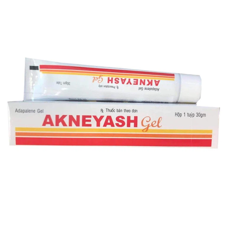 Gel bôi ngoài da Akneyash điều trị mụn trứng cá, mụn mủ (30g)